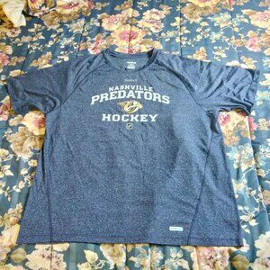 Nashville Predators Hockey "Committed" Extra Large (XL) Reebok Speedwick T-Shirt